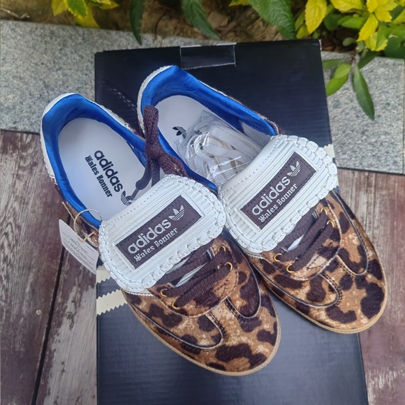 Meet the Posher Other - Adidas Wales Bonner Samba Leopard Print Sneakers